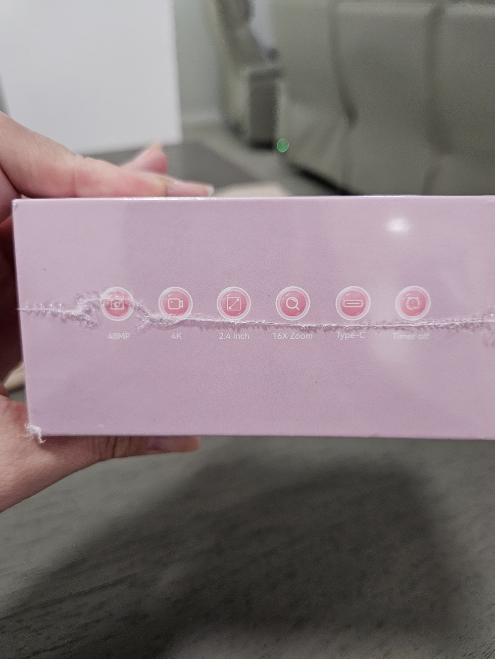 Pink Digital Camera - Compact Point & Shoot - Picture 5 of 5